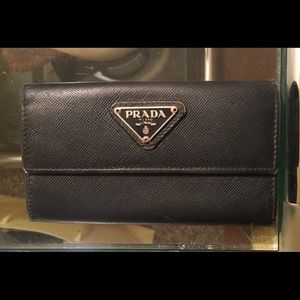 Authentic Prada Key/Card wallet
